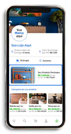 Crie sua Loja Virtual - Versão Mobile